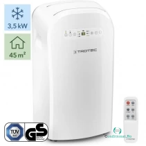 Aer conditionat portabil Trotec PAC 3500 Capacitate 12.000 Btu Debit 440mc/ora Telecomanda Display Timer Pentru 45mp la 1,999.00 lei ron