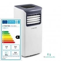 Aer conditionat portabil Trotec PAC 2010S Capacitate 7.000 Btu Debit 230mc/ora Telecomanda Display Timer Pentru 65mc la 1,399.00 lei ron