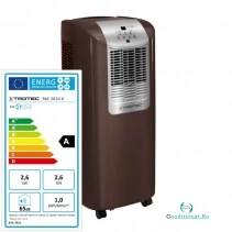Aer conditionat portabil Trotec PAC 2610 X Capacitate 9.000 Btu Debit 340mc/ora Telecomanda Display Timer Pentru 34mp
