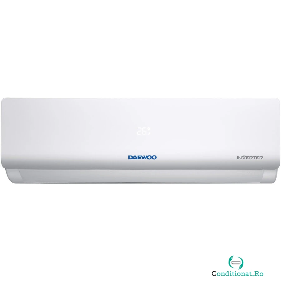Daewoo Aparat de aer conditionat Daewoo 12000 BTU WI-FI, A++, kit de instalare inclus (3m), filtre cu ioni de argint, functie iFeel, Eco Mode, DAC-12CHSDW, Alb